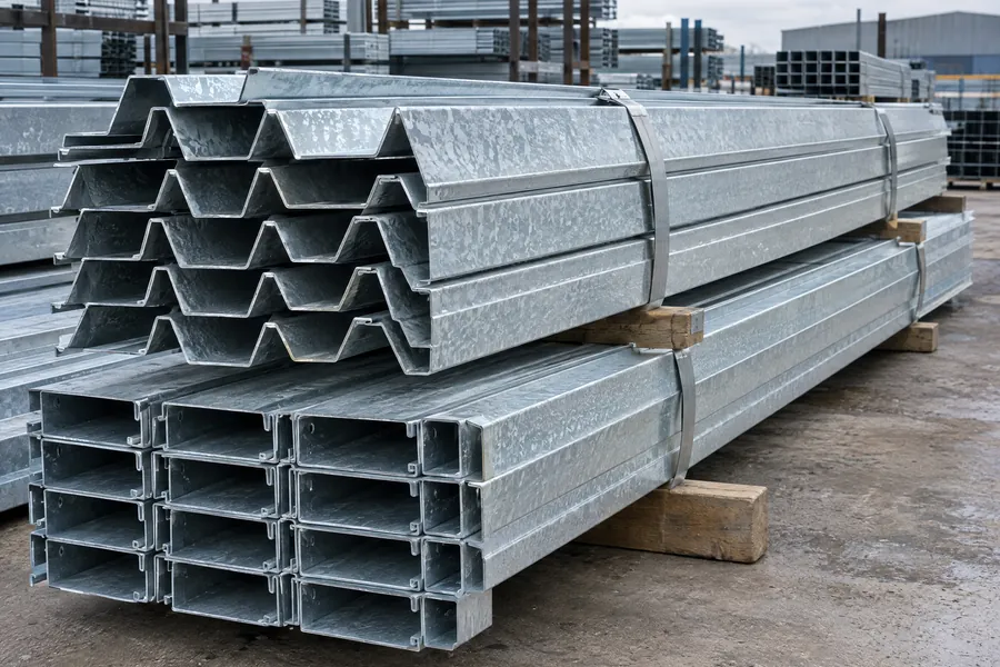 Steel purlins