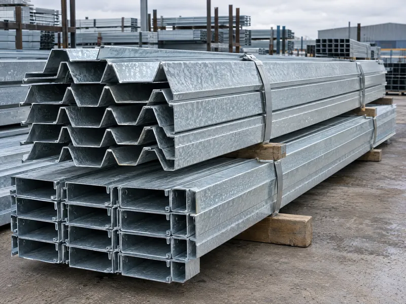 Steel purlins